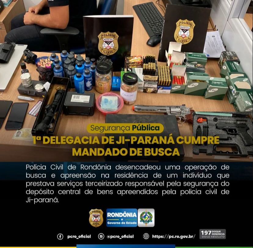 Reprodução - PC/RO