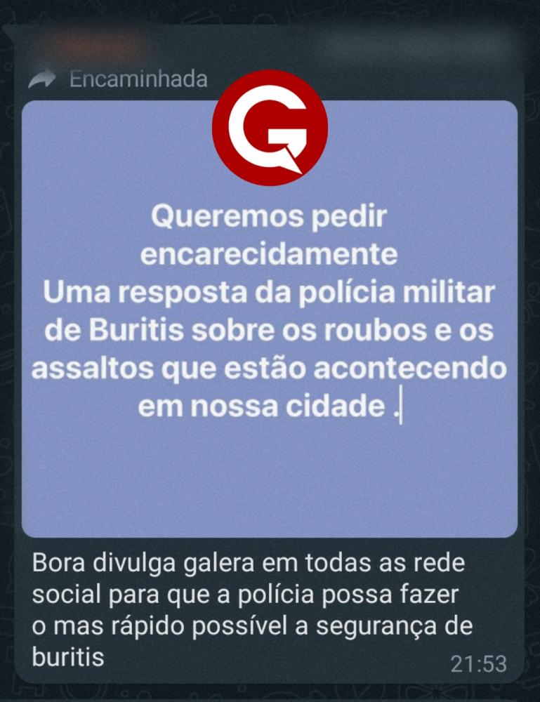 Reprodução/WhatsApp