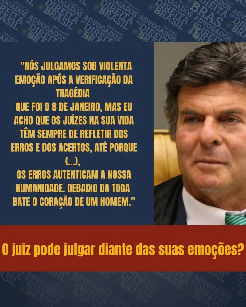 Ministro Luiz Fux refuta teses de Moraes em julgamento de Débora Rodrigues e expõe fragilidade do STF