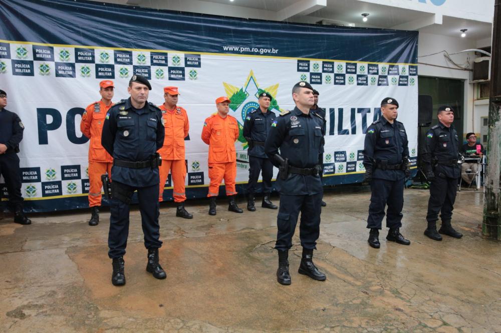 Passagem de comando, CIPO, Buritis Rondônia | Foto: SD PM Freitas