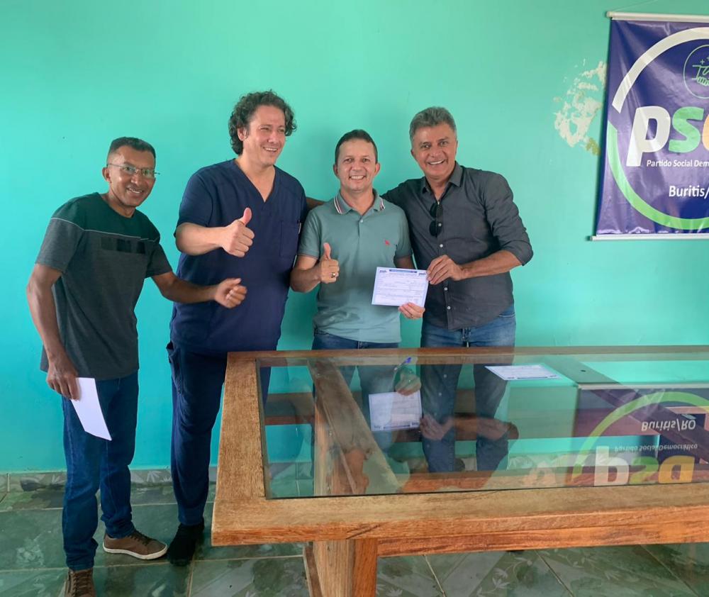 Reunião em Buritis: PSD define estratégias para eleições municipais com presença de Expedito Júnior | Foto: Assessoria