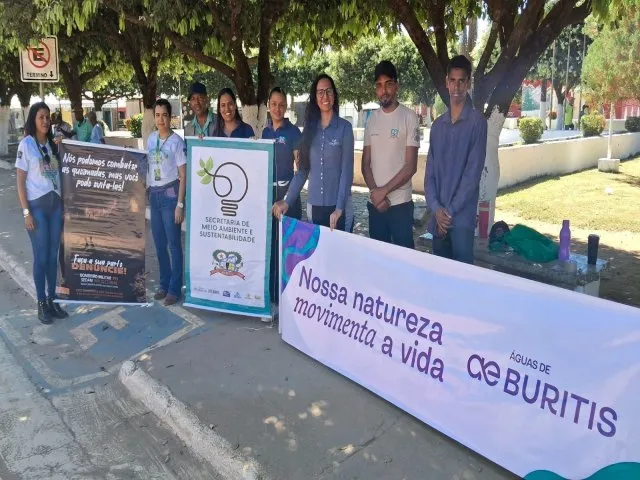 Águas de Buritis participa de ação de conscientização sobre preservação ambiental | Foto: Assessoria
