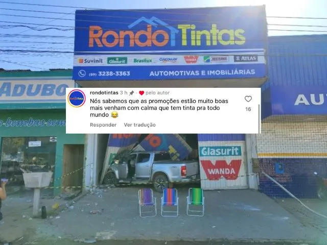 Comentário feito na pagina "Buritis Mil Grau" | Foto: Reprodução/Redes Sociais