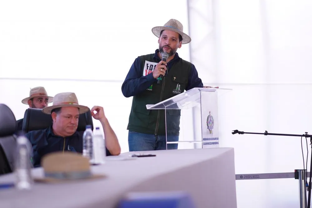 Delegado Camargo denuncia projeto de vingança da esquerda contra produtores de Rondônia | Foto: Rafael Oliveira/Alero