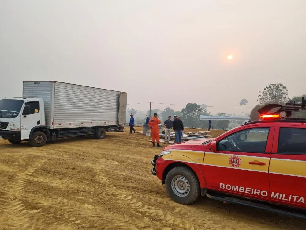 Construção da sede própria do Corpo de Bombeiros de Buritis começa hoje | Foto: Reprodução