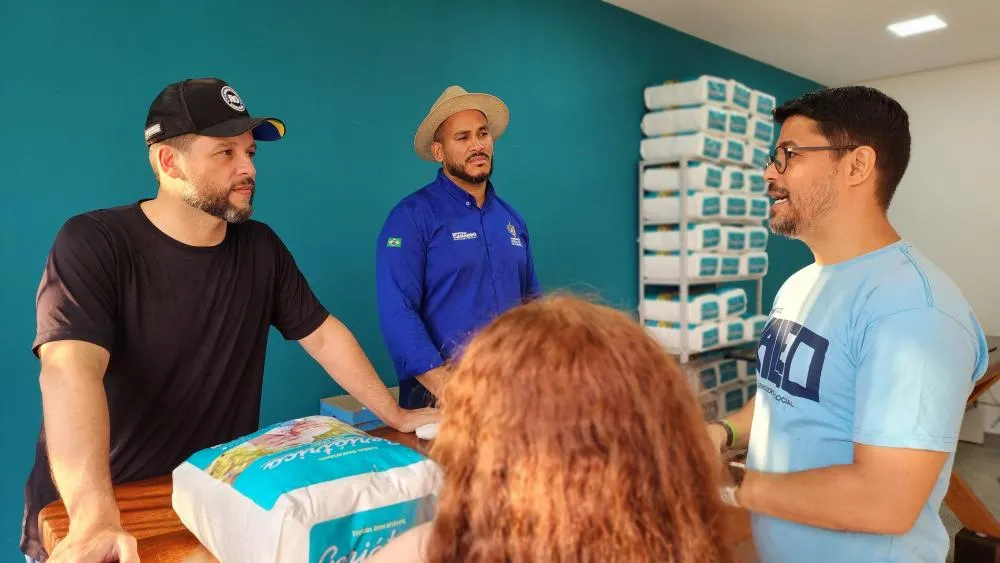 Camargo visita sede do Instituto Kaleo, em Ji-Paraná | foto: Assessoria
