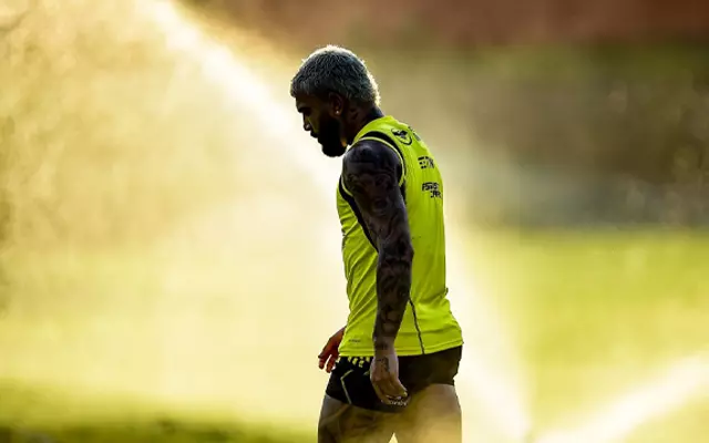 Gabigol no treino | Foto: Divulgação Flamengo