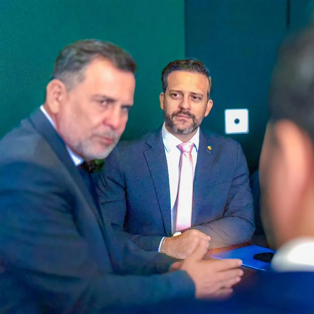 Valtair Fritz e Delegado Lucas Torres | Foto: Reprodução, Redes Sociais