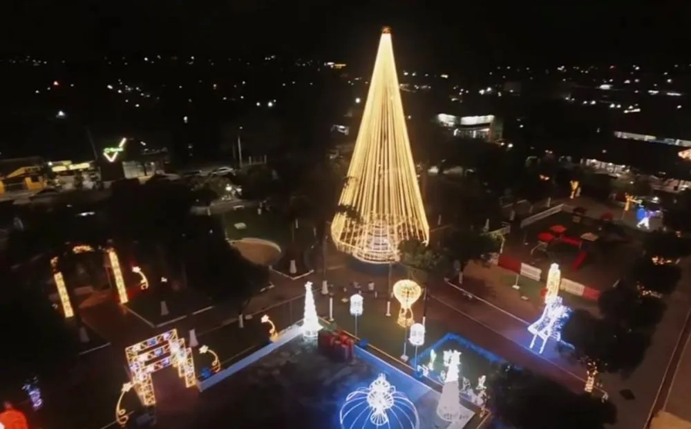 Abertura oficial das Luzes de Natal em Buritis será neste sábado (6)