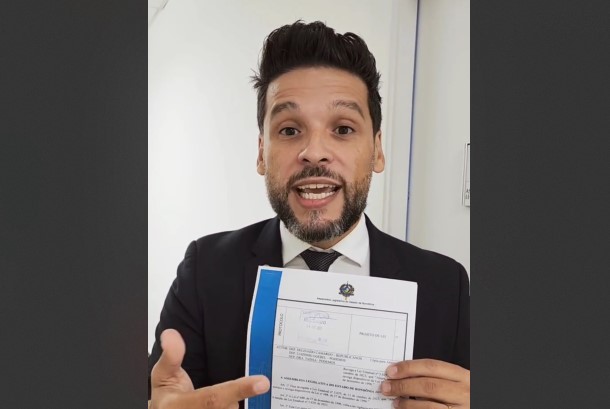 Foto: Captura de Tela - Vídeo Reels Instagram, Deputado