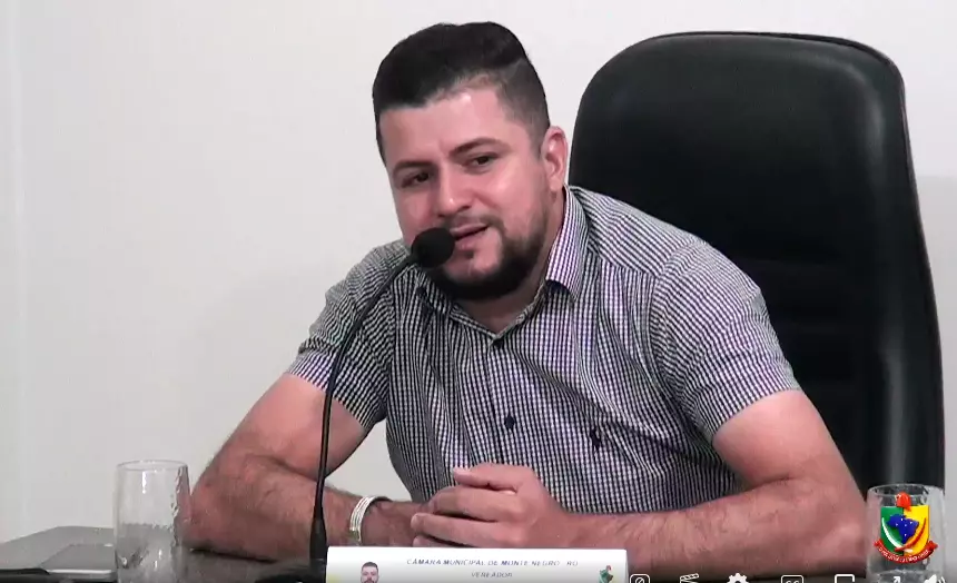 Vereador de Monte Negro dispara arma de fogo acidentalmente no próprio pé
